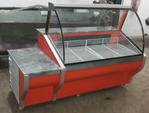 Kasa bankolu şarküteri dolabı buzdolabı