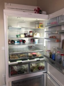 Alttan dondurucu bosch buzdolabı hatasız çalışmakta olup sıfır ayarındadır