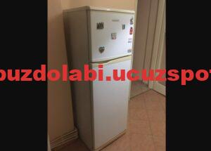 Ofis buzdolabı 8 Zamana karşı yarışan eski tip ucuz iki kapılı buzdolabı 350 TL