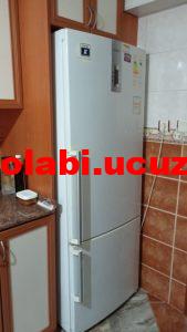Garantisi yeni bitmiş bosch ters kapılı (soğutuculu) buzdolabı