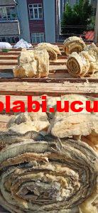 Çıkma izocam taş cam yünü temiz halde çatı şiltesi