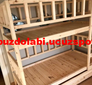ikinci el sandıklı ikea ahşap ranza