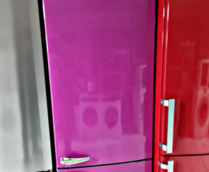 Ofis buzdolabı 7 Vestel Retro No-Frost Buzdolabı ikinci el renkli buzdolabı
